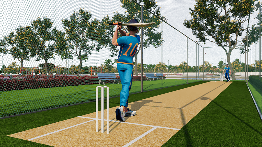 Cricket-net-Practice