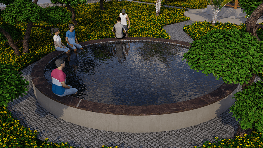 Foot-Soak-Pond